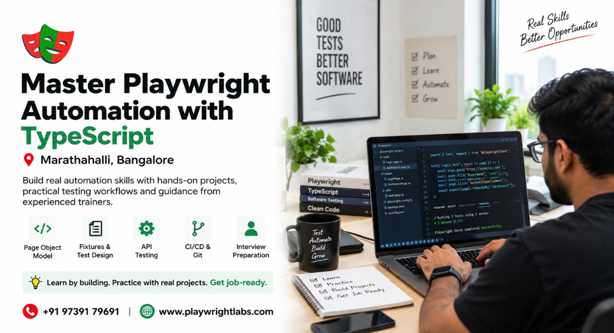 Playwright Training in Bangalore